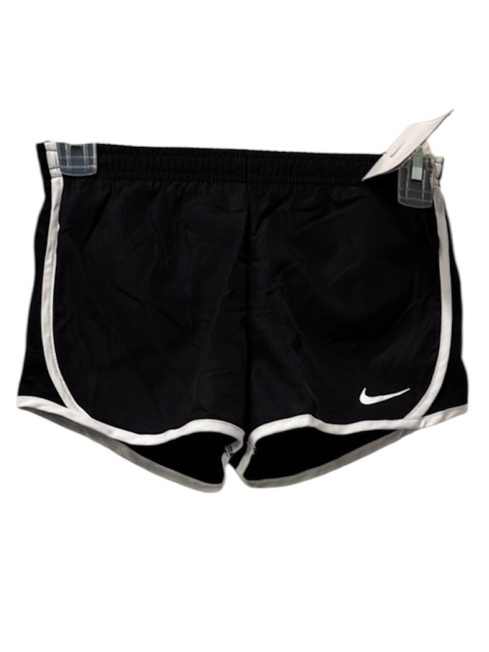 NWOT Girl’s Nike Black & White Tempo Running Shorts – Size 6X